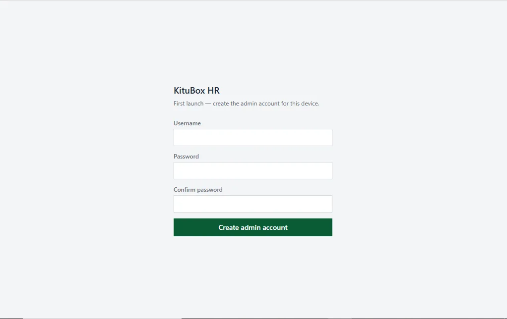 KituBox HR: Employee records